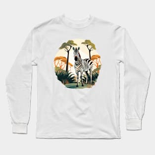 Zebra Lover Long Sleeve T-Shirt